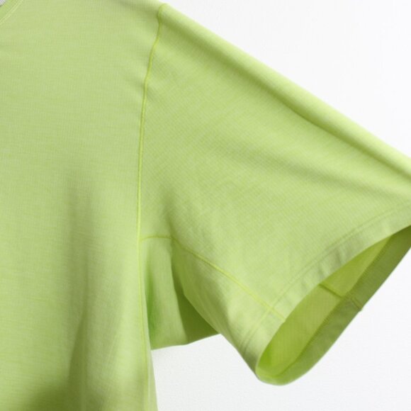 Arc'teryx Cormac Logo Short Sleeve T-Shirt Tee Top Yellow Size XL - Picture 5 of 16